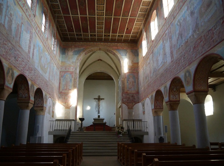 Церковь Св. Георгия на острове Рейхенау. Германия