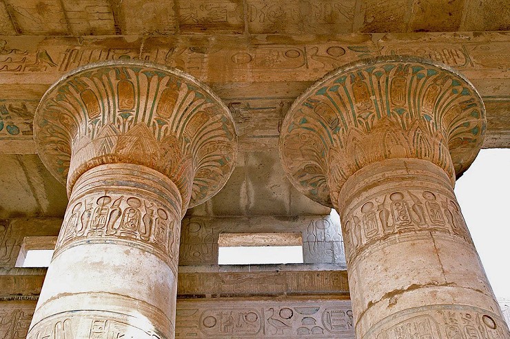 Колонны в архитектуре Египта