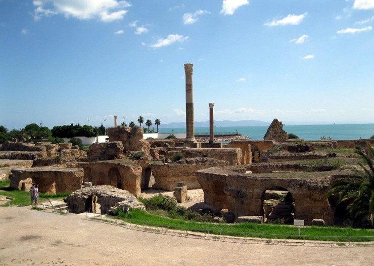 Руины древнего Карфагена