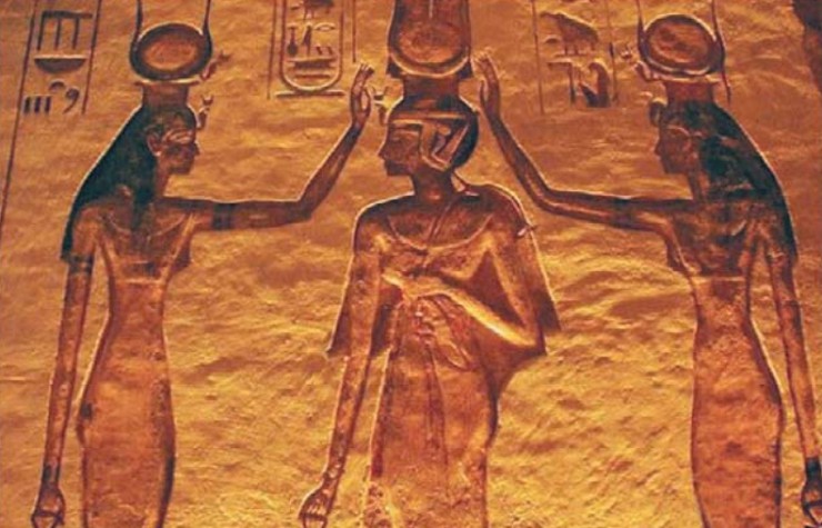 Внутри храма - шедевры древнеегипетского искусства