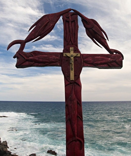 Крест на острове Пасхи 