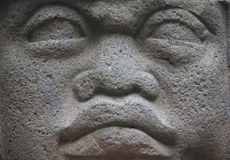 Самые известные памятники первой цивилизации Мезоамерики напоминают представителей негроидной расы