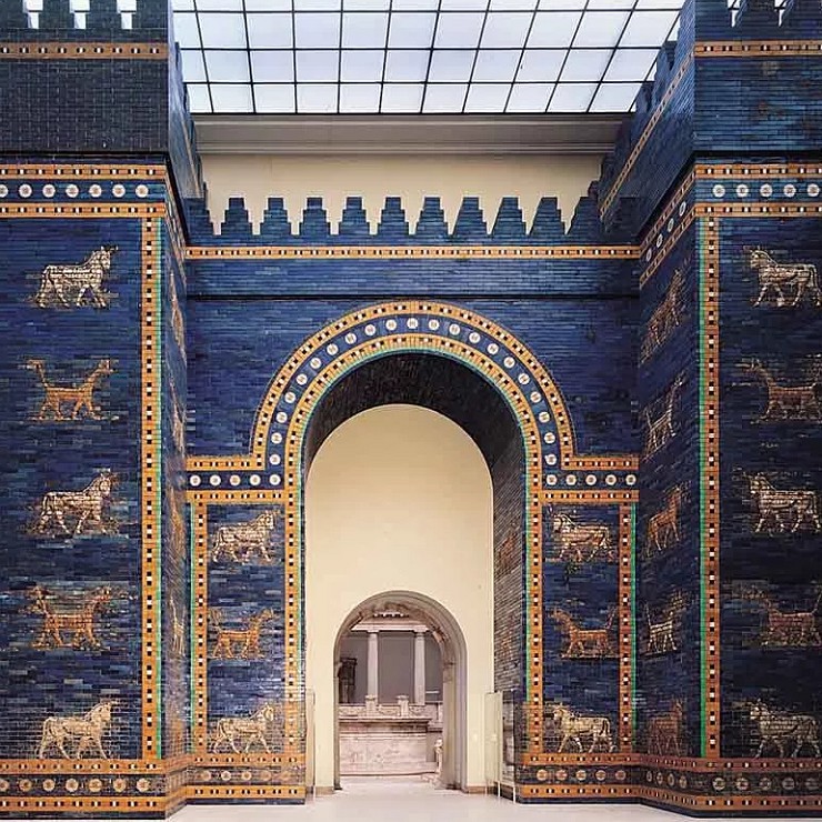 Реконструкция ворот богини Иштар, Берлин, музей Пергамон