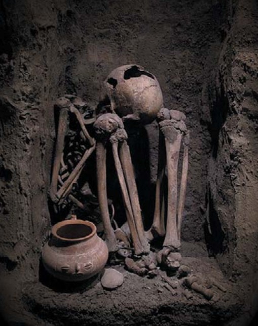 Погребение Пакаля. Национальный музей антропологии, г. Мехико