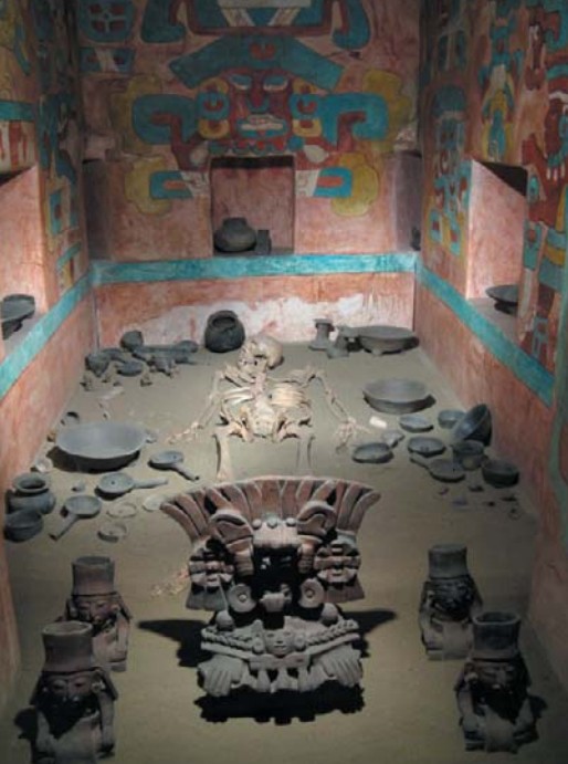 Реставрация Могилы 104. Национальный музей антропологии, г. Мехико