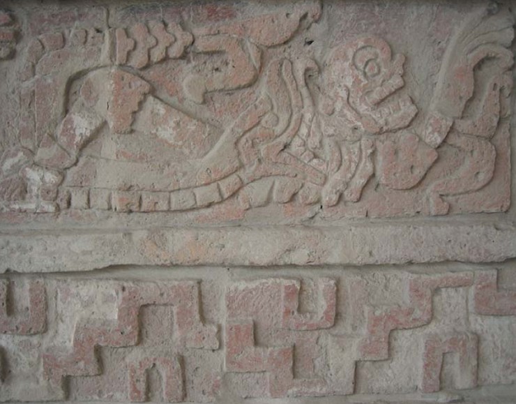 Барельеф на стене Храма Утренней звезды