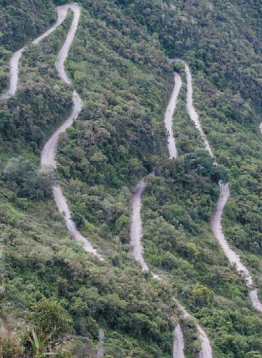 Дорога из Куско в Мачу-Пикчу