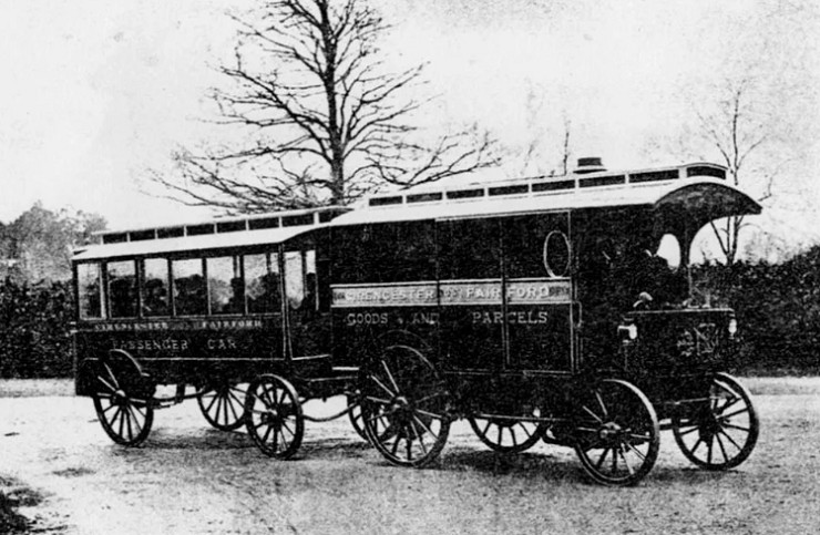Первый в мире автобус