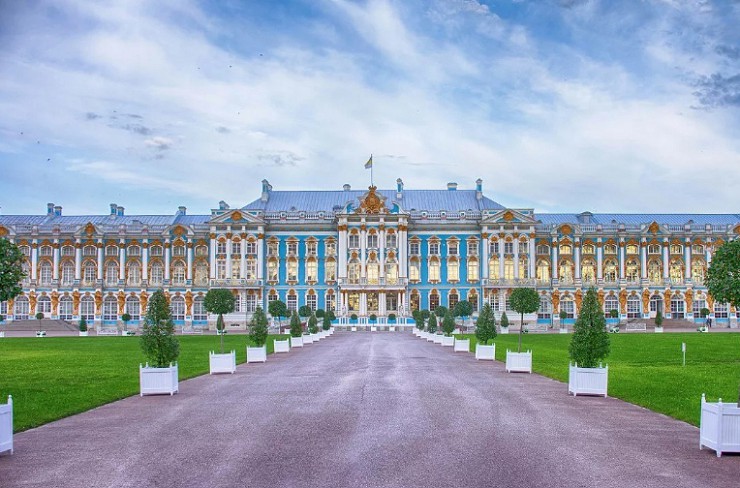 Екатерининский дворец в Пушкине (Царское Село)