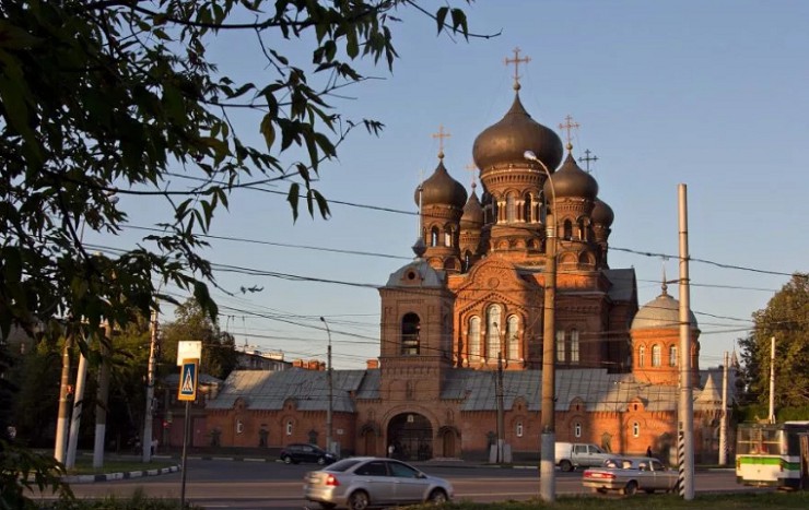 Церковь в честь Введения Богородицы Свято-Введенского монастыря