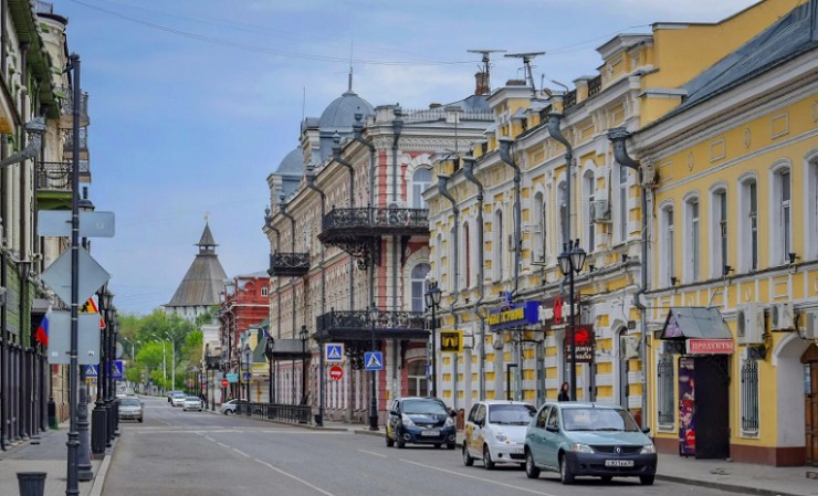 Исторический центр Астрахани