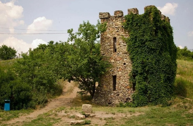 Башня в археологическом музее «Танаис»