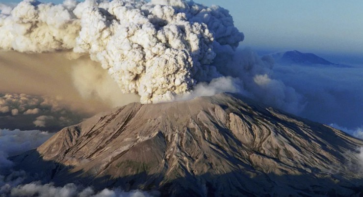 извержение вулкана Тамбора