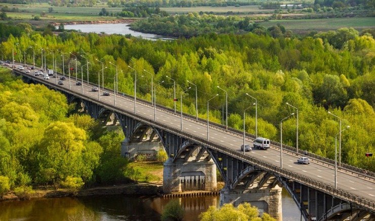 Мост через реку Клязьму