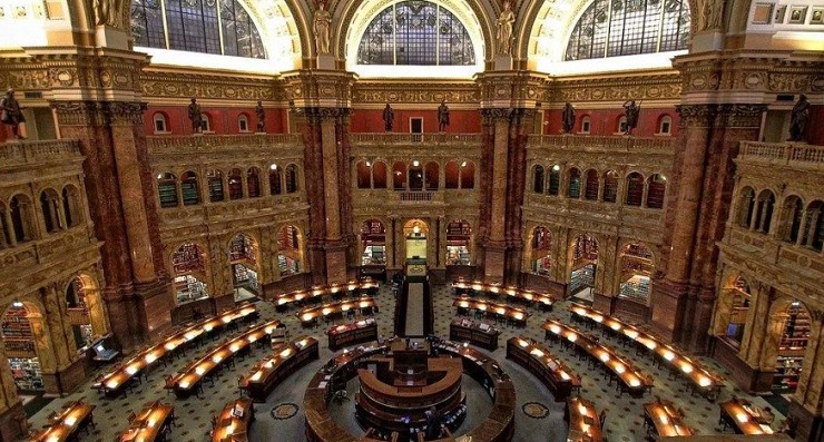 Библиотека конгресса в Вашингтоне
