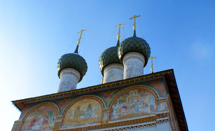 Купола собора Богоявления 