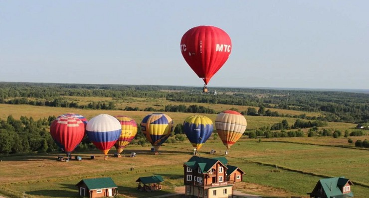 Фестиваль воздухоплавателей в Переславле-Залесском