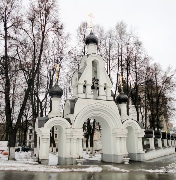 Ворота в ограде Казанской церкви
