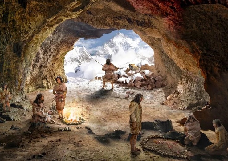 Первые жилища людей - пещеры