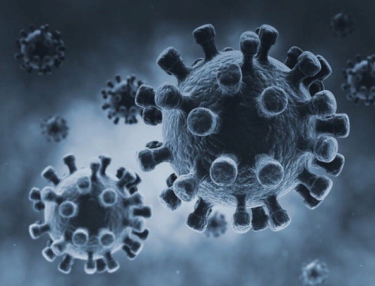 3D-модель вируса (коронавирус, ВИЧ)