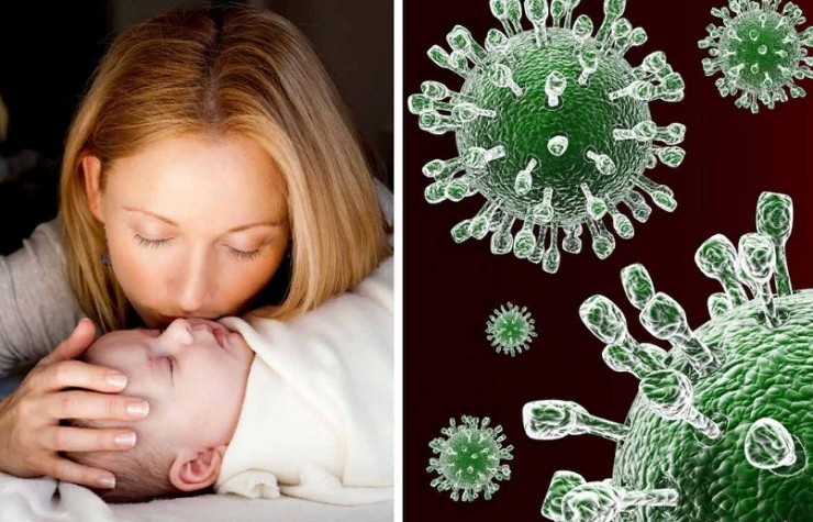 Первичные приступы инфекции ВПГ 1-го типа происходят в основном у младенцев и детей младшего возраста