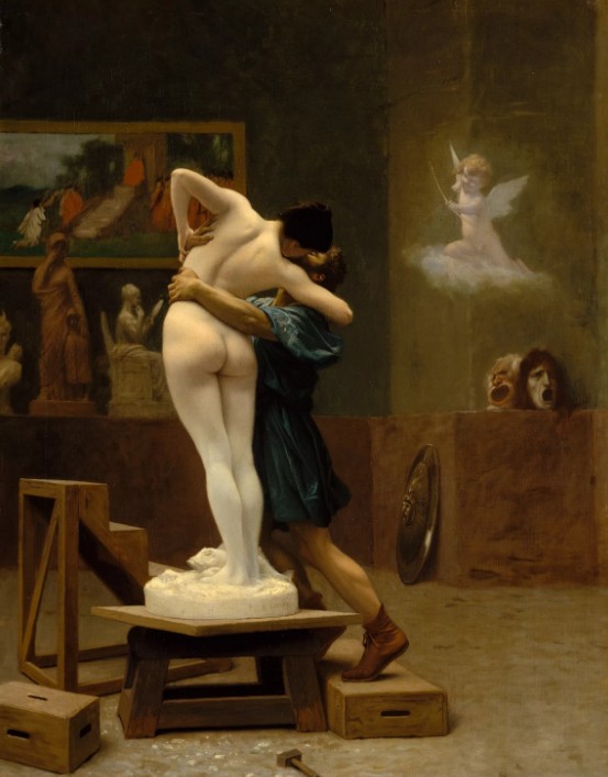 Жан-Леон Жером. Пигмалион и Галатея. 1890 Метрополитен-музей, Нью-Йорк