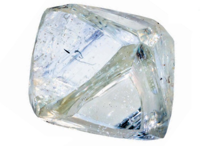 Кристалл высококачественного алмаза