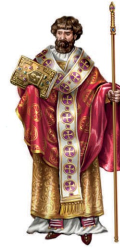 Византийский священник