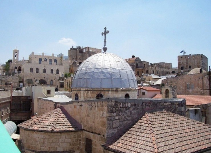 Церковь Иоанна Крестителя в Иерусалиме, построенная в 1070-х гг. при Амальфийском госпитале 