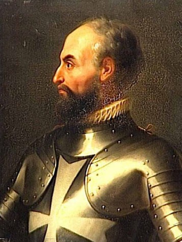 Великий Магистр ордена Госпитальеров в 1557– 1568 гг. Жан Паризо де ла Валетт. Портрет XVII в.