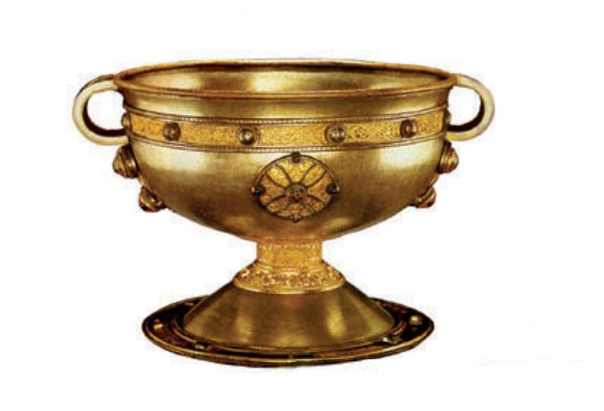 Ардагская чаша – предмет кельтской церковной утвари. Серебро, позолота. Ирландия. Начало VIII в. 