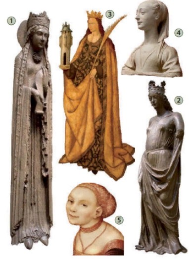 Женские образы в средневековом искусстве