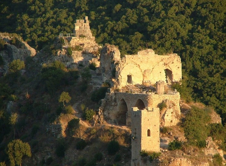 Крепость Монфор в Сирии. Современный вид