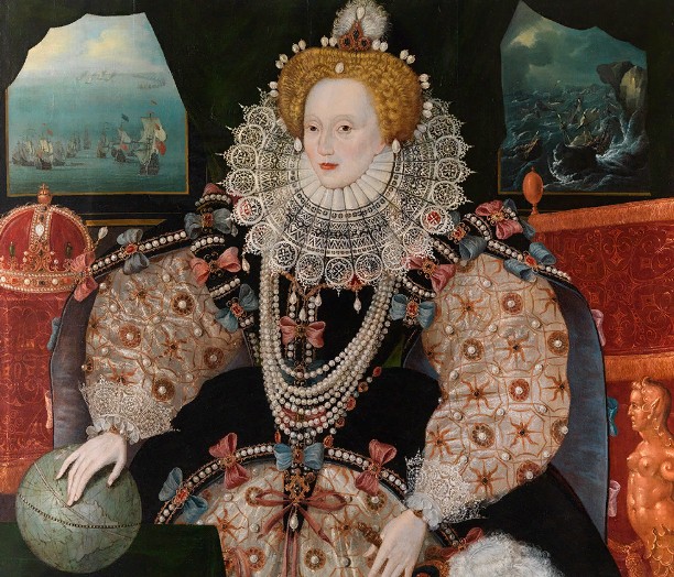 Неизвестный английский художник середины XVI в. Портрет Елизаветы I 