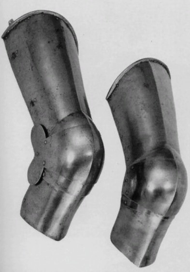 Латная защита ноги. Франция. 1380 г.