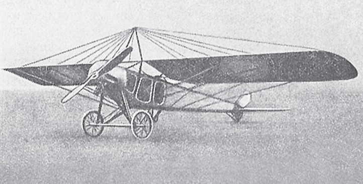 Легкий самолет Жуковского с воздушным винтом, 1918 год