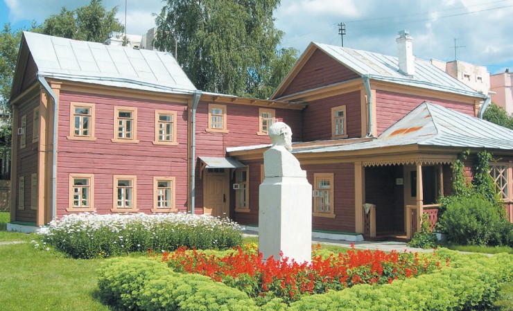 Внутренний двор Дома-музея академика И. П. Павлова, Рязань