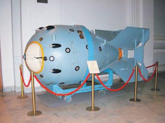 Макет первой советской атомной бомбы