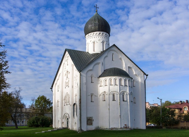 Церковь Спаса Преображения на Ильине. 1374 г. Новгород 