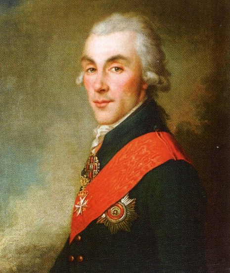 Портрет А.А. Аракчеева. Неизвестный художник. 1799 