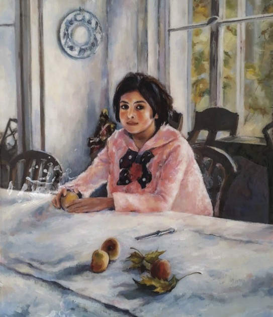 В.А. Серов. «Девочка с персиками». 1887 г. 