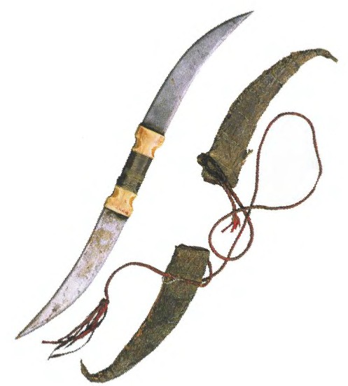 Турецкий нож с двумя клинками и ножнами 