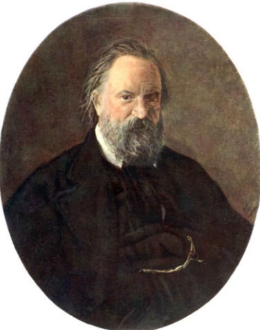 Портрет писателя А.И. Герцена. Худ. Н. Ге. 1867 г. 