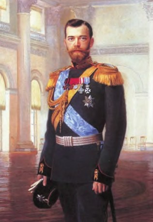 Портрет императора Николая II. Худ. Е. Липгарт 