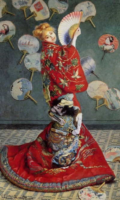 Клод Моне «Камилла в японском кимоно»