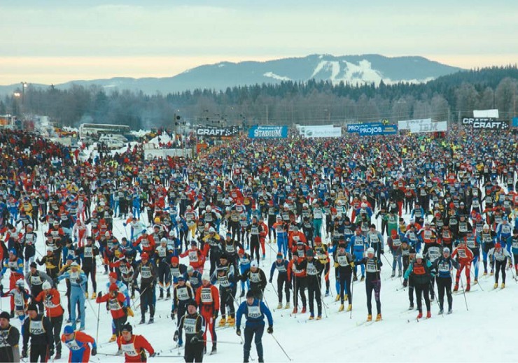 Лыжный марафон «Васалоппет»