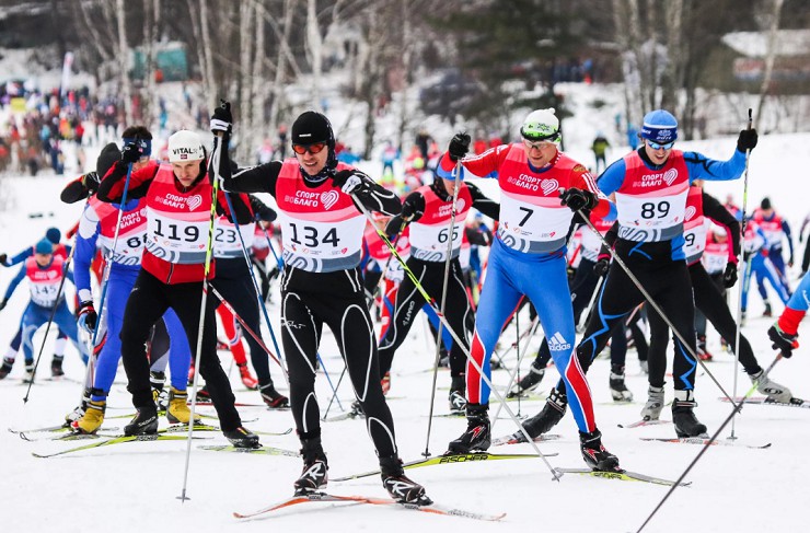 Лыжные гонки — самый массовый вид зимнего спорта