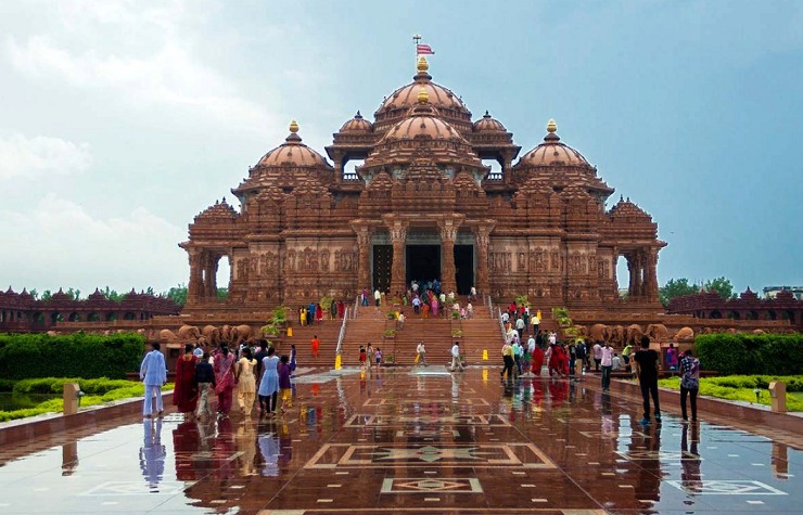 Храм Акшардхам. Дели (Индия)