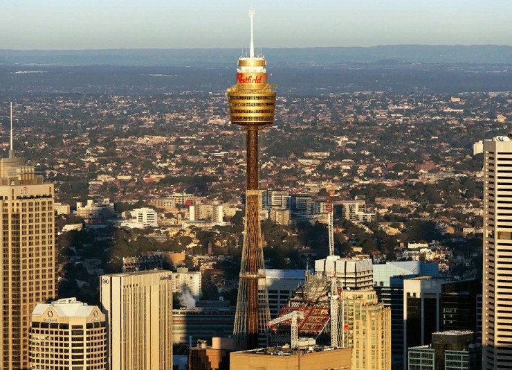 Телевизионная башня «Игла, пронзающая небеса». Сидней 