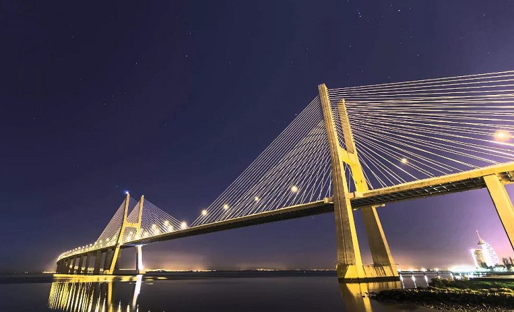 Самый длинный мост Южной Европы — Васко да Гама